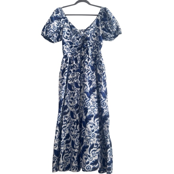 CLEOBELLA 100% Organic Cotton Reza Midi Dress Size M NWT - Picture 5 of 12